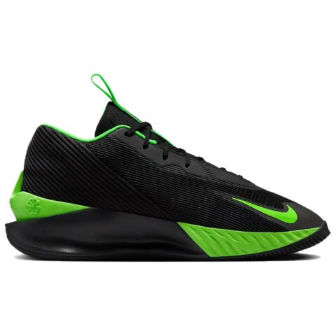 Nike Low top Basketball Shoes Men’s Black Green