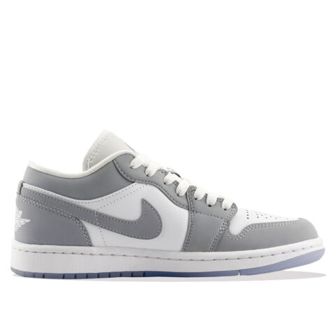 Jordan Air Jordan 1 Low ‘Wolf Grey’ Submerged Anchor Cushioning Slip Resistant Abrasion Resistant