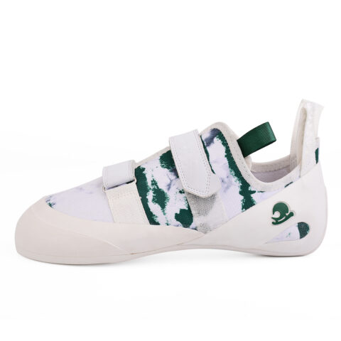LUFU Slip Resistant Abrasion Resistant Low top Rock Climbing Shoes Unisex White