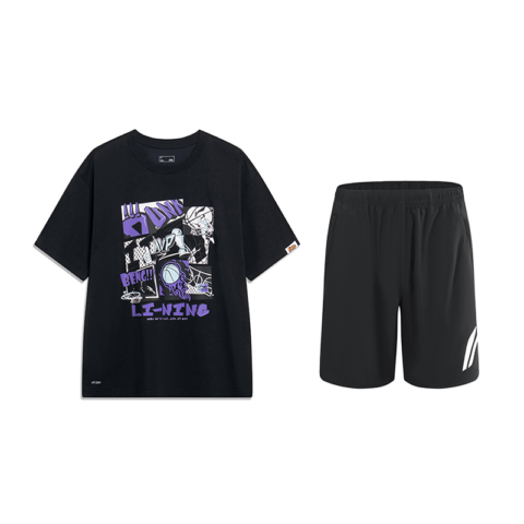 Li Ning Casual Sportswear Unisex Black