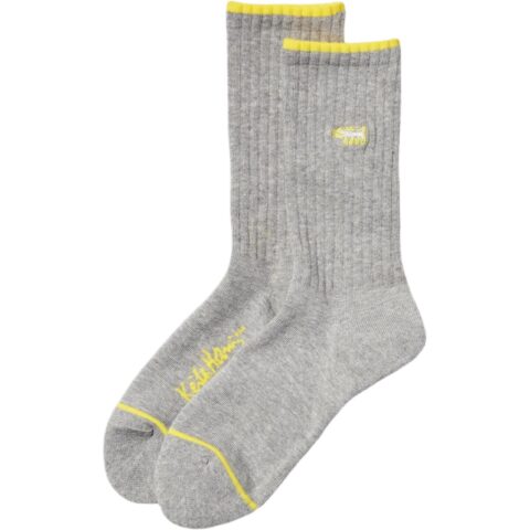 UNIQLO X Keith Haring Crew Socks Men’s 1 Pack Gray