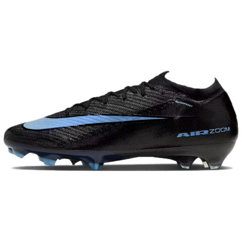 Nike Mercurial Vapor 16 Elite Abrasion Resistant Soccer Shoes Unisex Black Blue