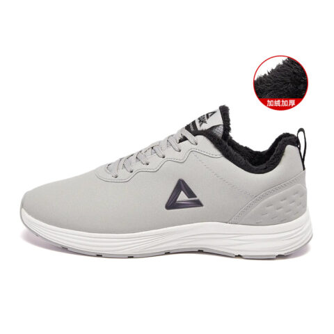 PEAK Long Staple Cotton Shoes, Thermal Fleece Lined, Waterproof Slip Resistant