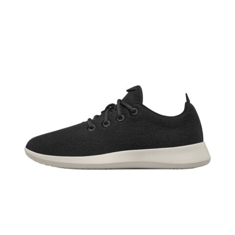 Allbirds Wool Runner Low top Casual Running Shoes Women's Infinite Black