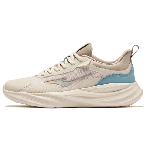 Erke Cushioning Lightweight Rebound Cushioning Lightweight Rebound Low top Casual Running Shoes Men’s Gray Blue