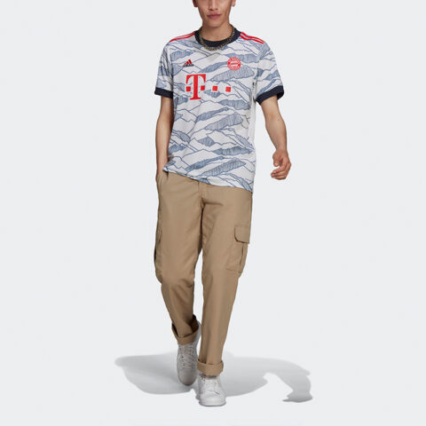 Adidas Bayern Munich Black Soccer Jerseys Men’s White Moderate