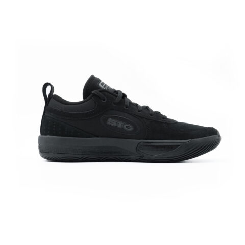 Anta Cushioning, Wear Resistant Low top Basketball Shoes Men’s Basic Black