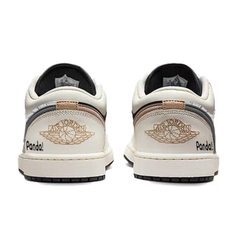 Jordan Air Jordan 1 Fashion Low top Vintage Basketball Shoes Men’s Beige