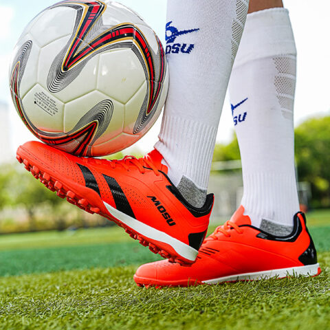 TONYBEAR Slip Resistant Abrasion Resistant Slip Resistant Abrasion Resistant Soccer Shoes Unisex