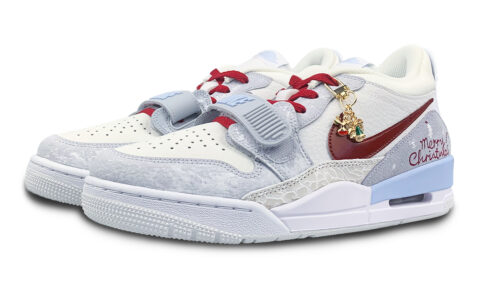 Jordan Legacy 312 Abrasion Resistant Low top Vintage Basketball Shoes Men’s Blue White