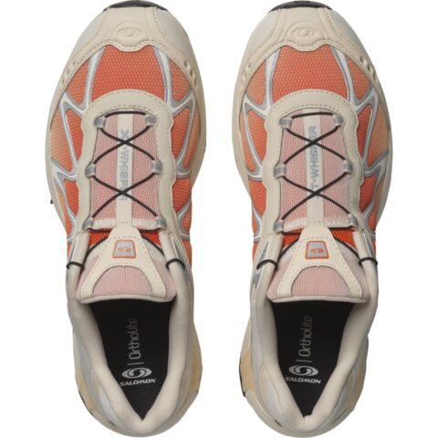 SALOMON XT WHISPER Cushioning Coverage Support Breathable Low top Casual Running Shoes Unisex Pink Orange