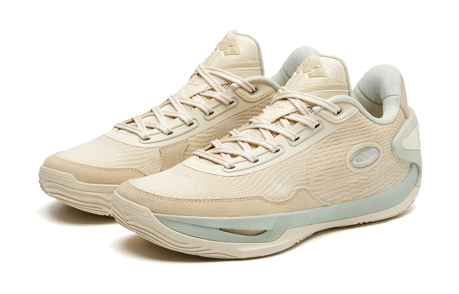 QIAODAN Poisonous Fangs RISE Cushioning Slip Resistant Rebound Grip Cushioning Slip Resistant Rebound Grip Low top