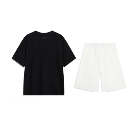 Li Ning Casual Sportswear Unisex Black+White