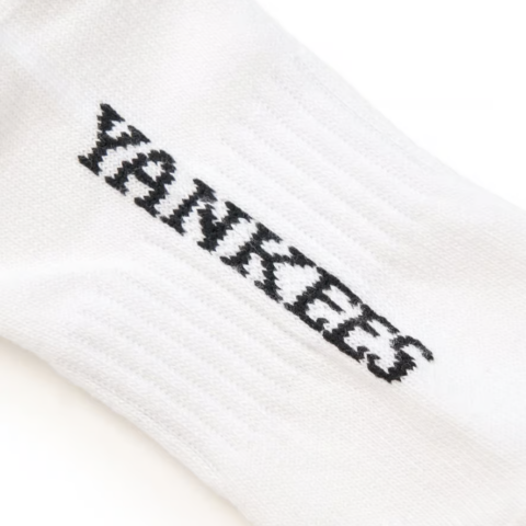 MLB BOSTON REDSOXNew York Yankees Ankle Socks Unisex 3 Pack White