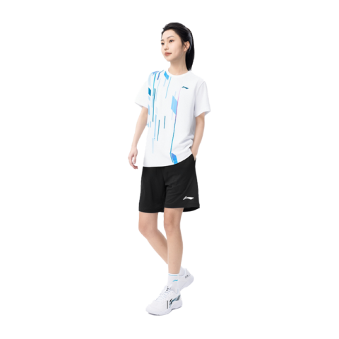 Li Ning Badminton Jerseys Unisex Crew Neck Thin