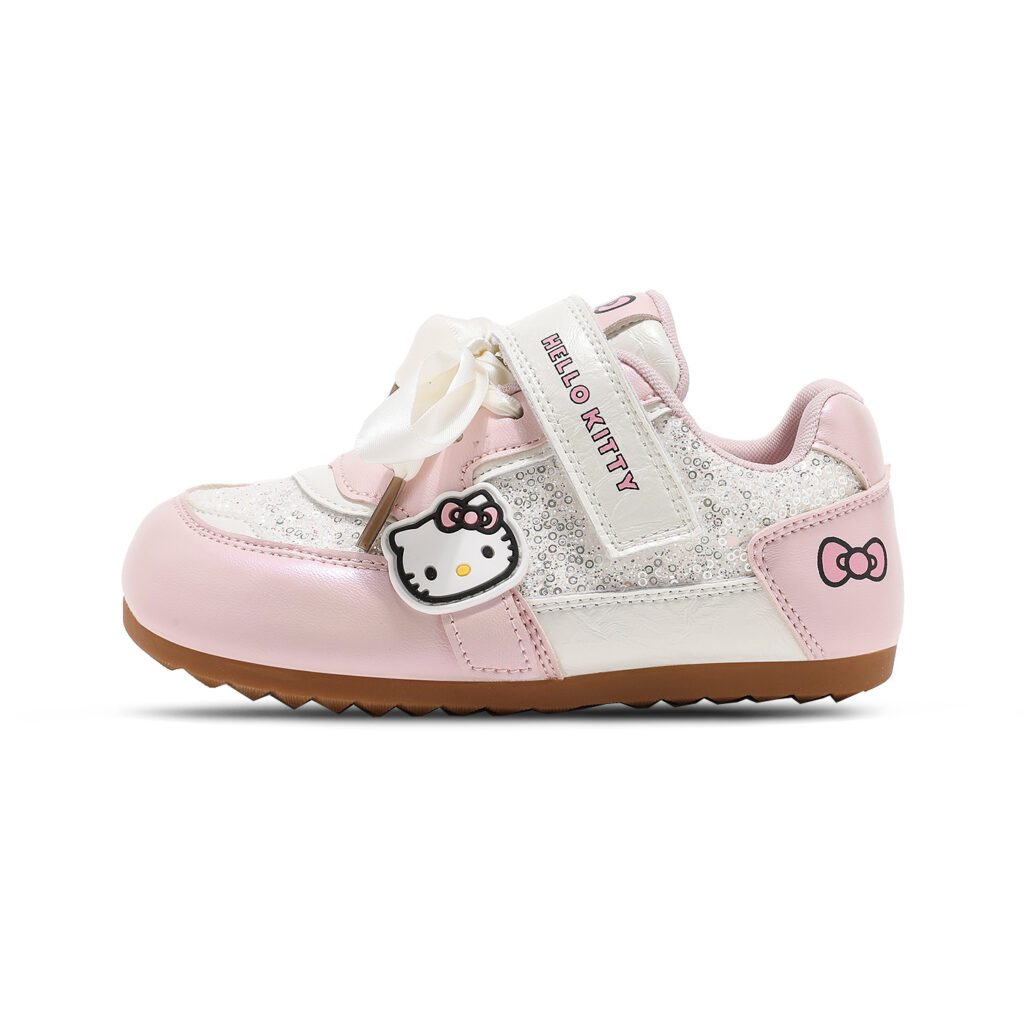 Sanrio Synthetic Leather Slip Resistant Anti Kick Abrasion Resistant Low top Kids’ Outdoor Shoes Unisex