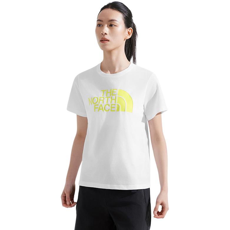 THE NORTH FACE SS25 Quick Dry T Shirts Women's Snow Peak White