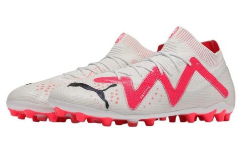 Puma Future Ultimate MG ‘White Black Fire Orchid’