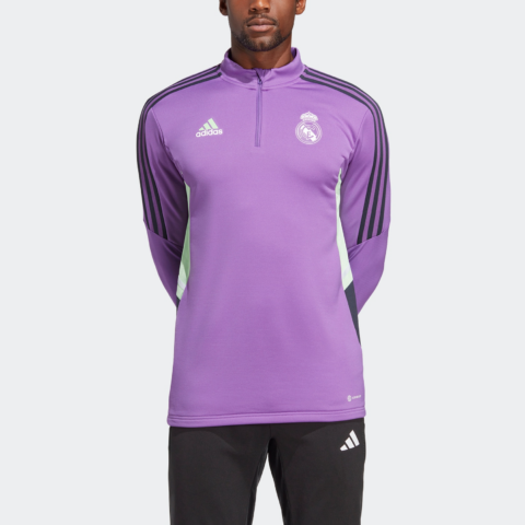 Adidas Real Madrid Soccer Jerseys Men’s Bright Purple Moderate Straight Fit