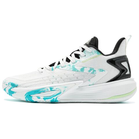 QIAODAN Slip Resistant, Abrasion Resistant, Breathable, Coverage, Lightweight, Grip Low top Basketball Shoes Men’s