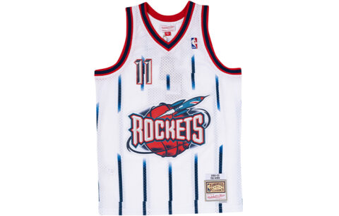 Mitchell Ness Basketball Jerseys Men’s White Moderate Other