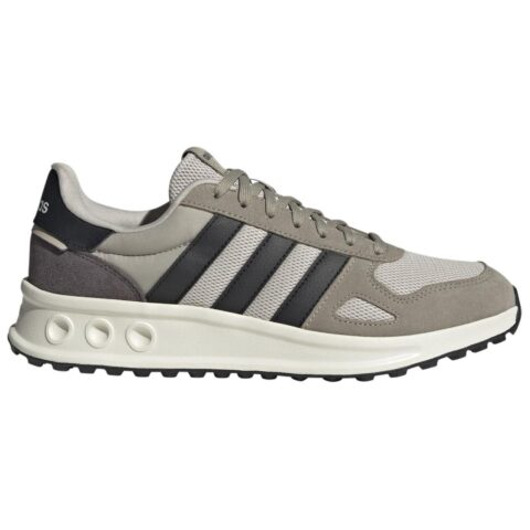 Adidas Slip Resistant Abrasion Resistant Slip Resistant Abrasion Resistant Low top Running Shoes Men’s Gray Black