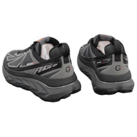 Anta Cushioning Slip Resistant Cushioning Slip Resistant Low top Outdoor Shoes Unisex Black Castle Gray