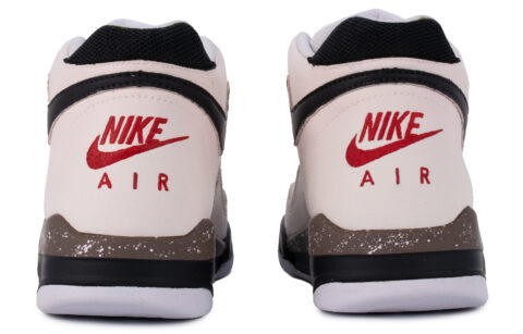 Nike Flight Legacy Gu Feng Mid top Vintage Basketball Shoes Unisex Black