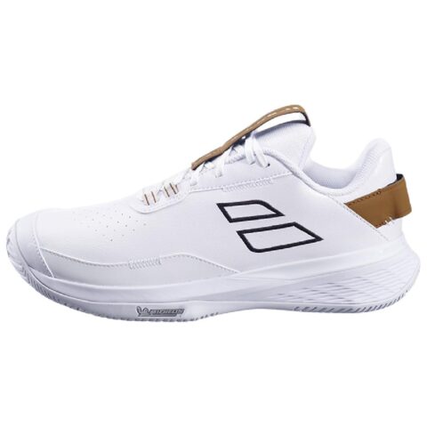 Babolat SFX EVO Abrasion Resistant Abrasion Resistant Low top Tennis Shoes Men's White Brown