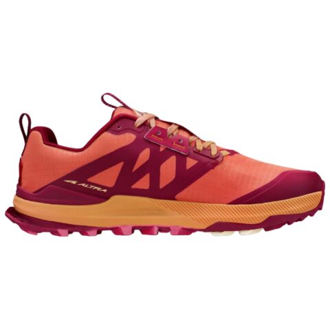 Altra Slip Resistant Abrasion Resistant Low top Running Shoes Women’s Red Orange