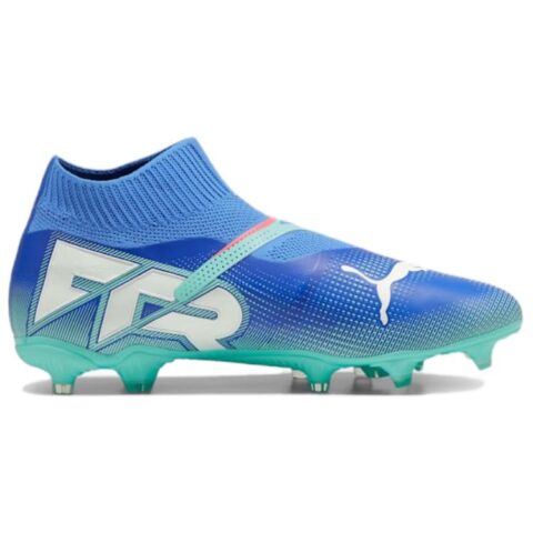 PUMA FUTURE 7 MATCH AG Artificial Ground FG Firm Ground Abrasion Resistant Support Soccer Shoes Men’s Blue