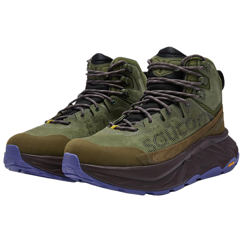 Saucony TRIGON ULTRA Speed Rebound Mid top Running Shoes Unisex Green