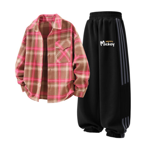 Solid Color Fuchsia+Diquqi K Black