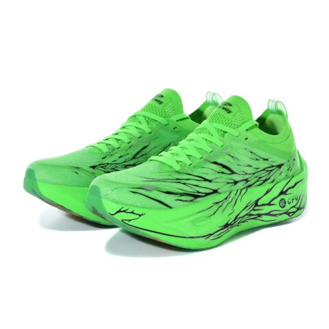 DEERWAY Full Length Fiber Plate Marathon Long Distance Running Physical Fitness Test Physical Exam Running Shoes Unisex