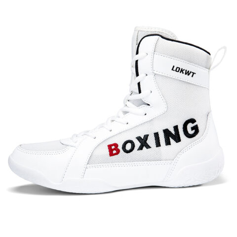 LOKWT Slip Resistant Abrasion Resistant Coverage Slip Resistant And Abrasion Resistant Coverage High top Training Shoes
