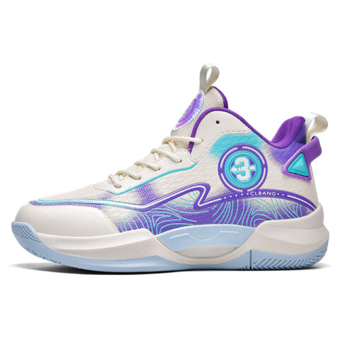 BIANSULONG Abrasion Resistant Coverage Rebound High top Basketball Shoes Unisex