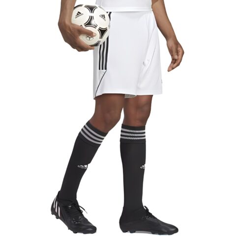 Adidas Soccer Bottoms Men’s White Moderate Straight Fit Pants