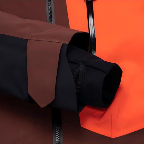 SALOMON MOON PATROL Ski Top Men’s Tomato Red