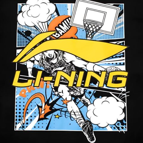 Li Ning Casual Sportswear Unisex Black+Black
