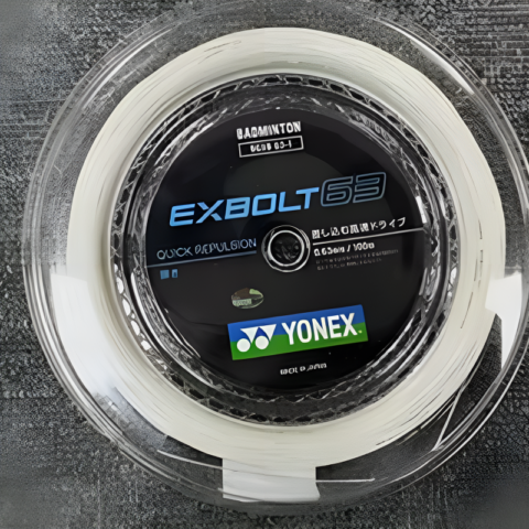 YONEX BGXB63 1 011 Badminton Racket Strings Nylon Outdoor Unisex 0.63 Mm Racket String