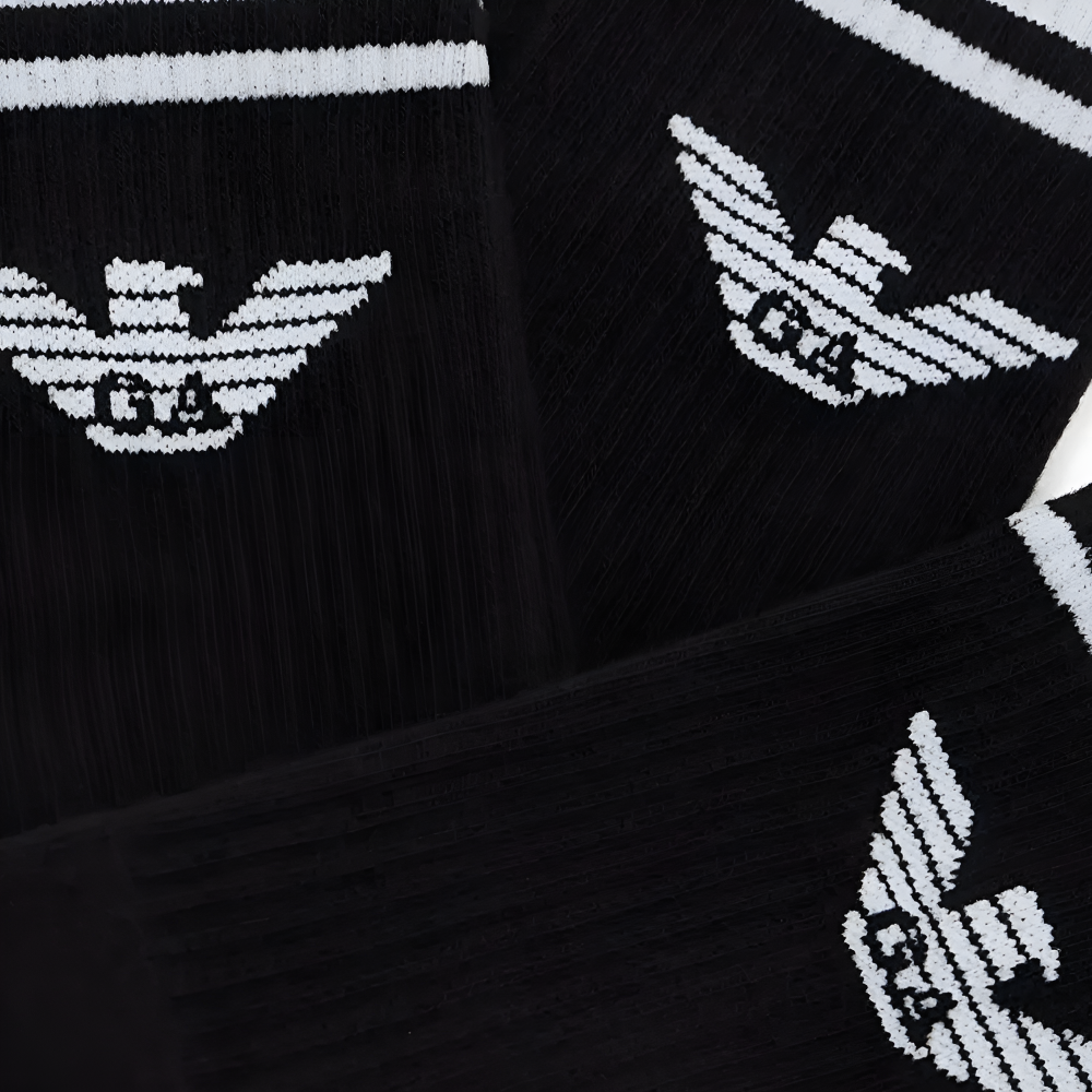 EMPORIO ARMANI FW25 Crew Socks Men’s 3 Pack