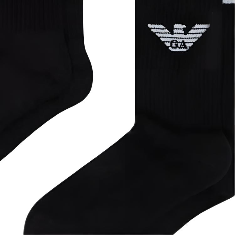 EMPORIO ARMANI FW25 Crew Socks Men’s 3 Pack