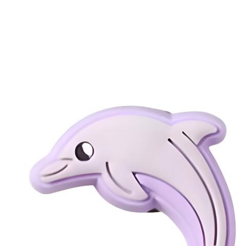 Crocs PVC Shoe Accessories Unisex Light Purple