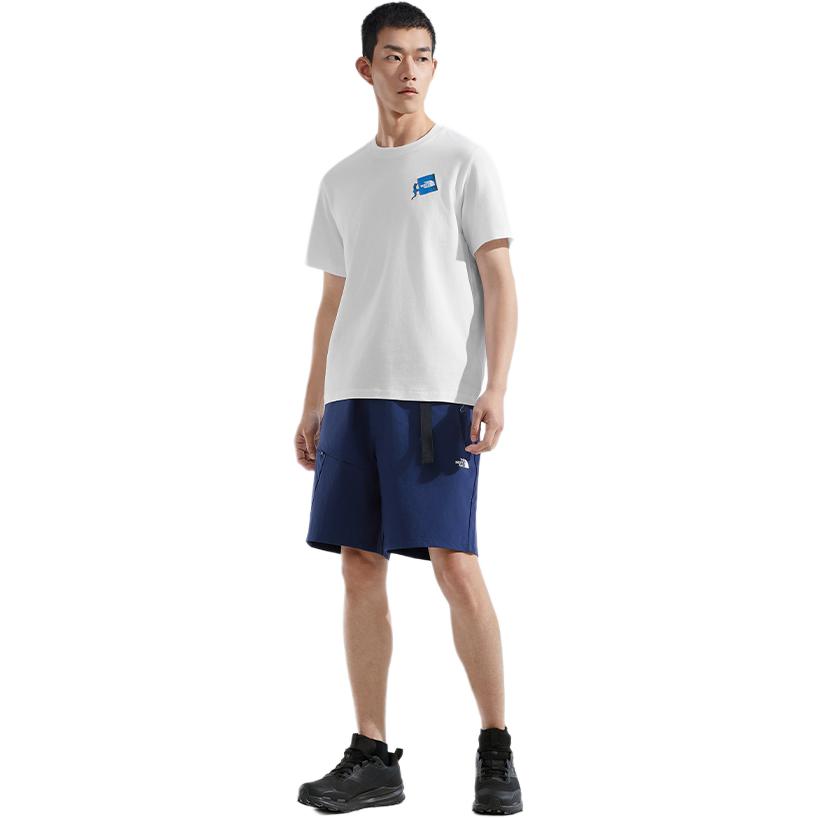 THE NORTH FACE Quick Dry T Shirts Men’s Snow Peak White