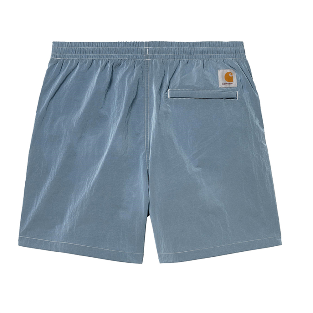 Carhartt Wip logo-embroidery swim shorts
