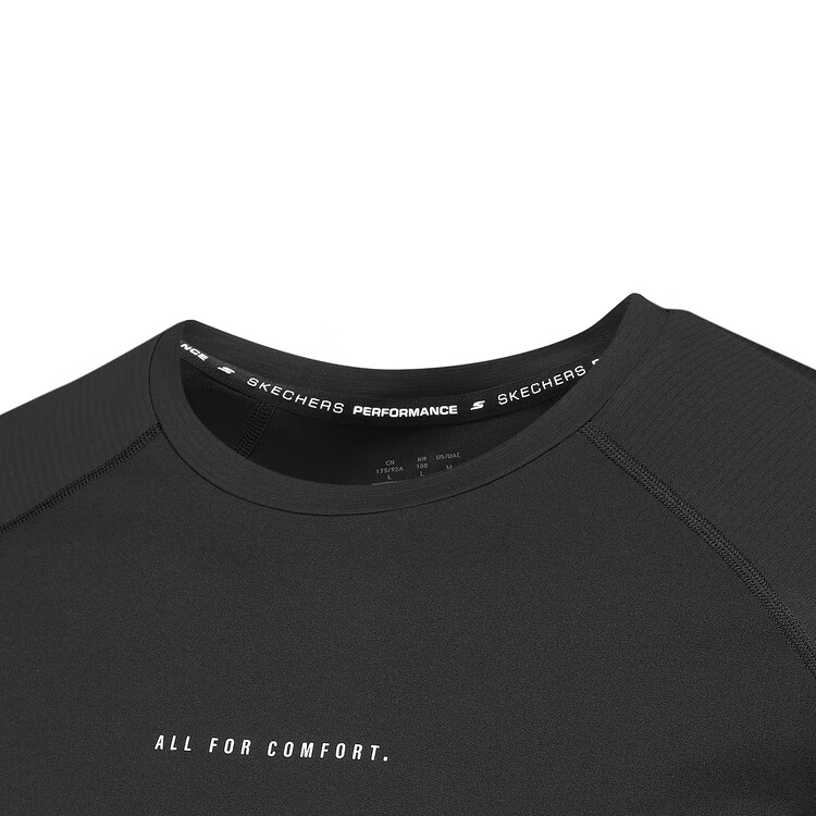 Skechers T Shirt Men’s Carbon Black/0018