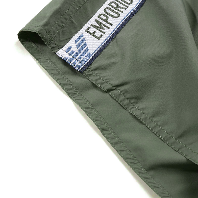 EMPORIO ARMANI FW24 Beach Shorts Men’s Army Green