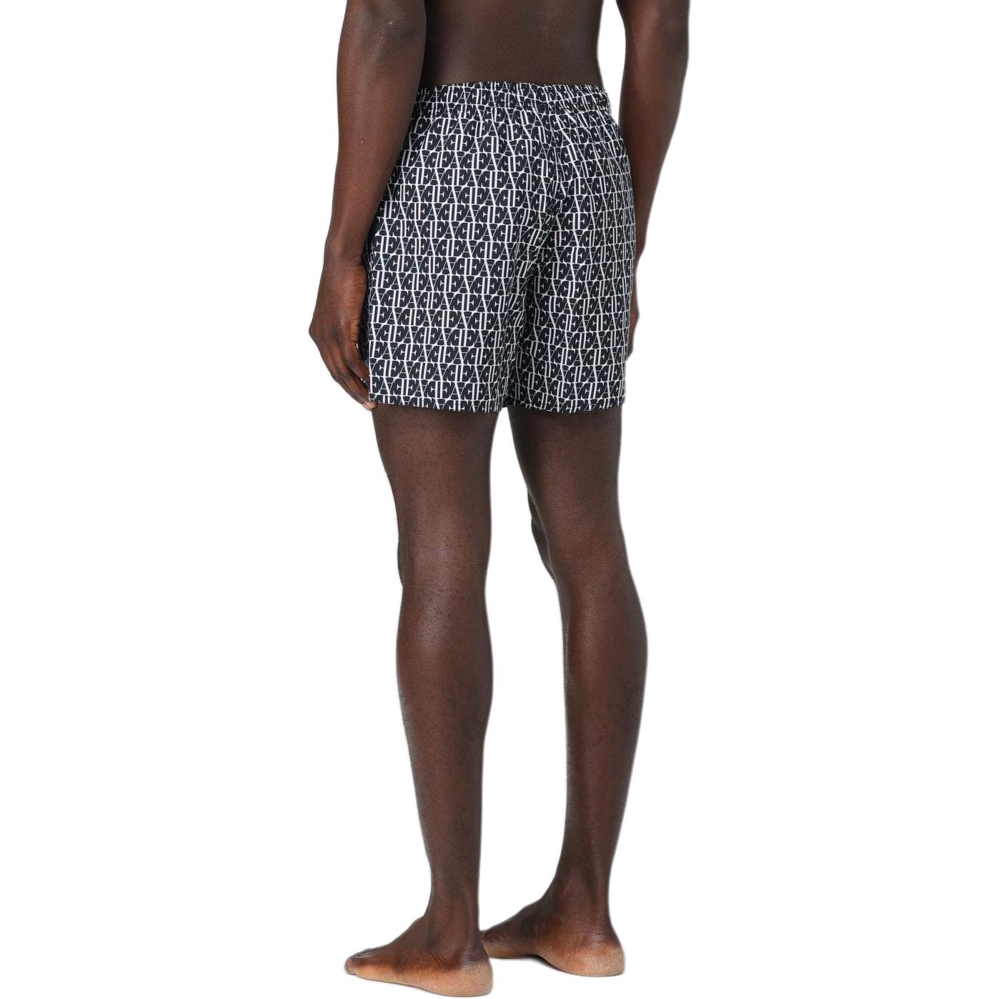 EMPORIO ARMANI Logo-print Drawstring Swim Shorts