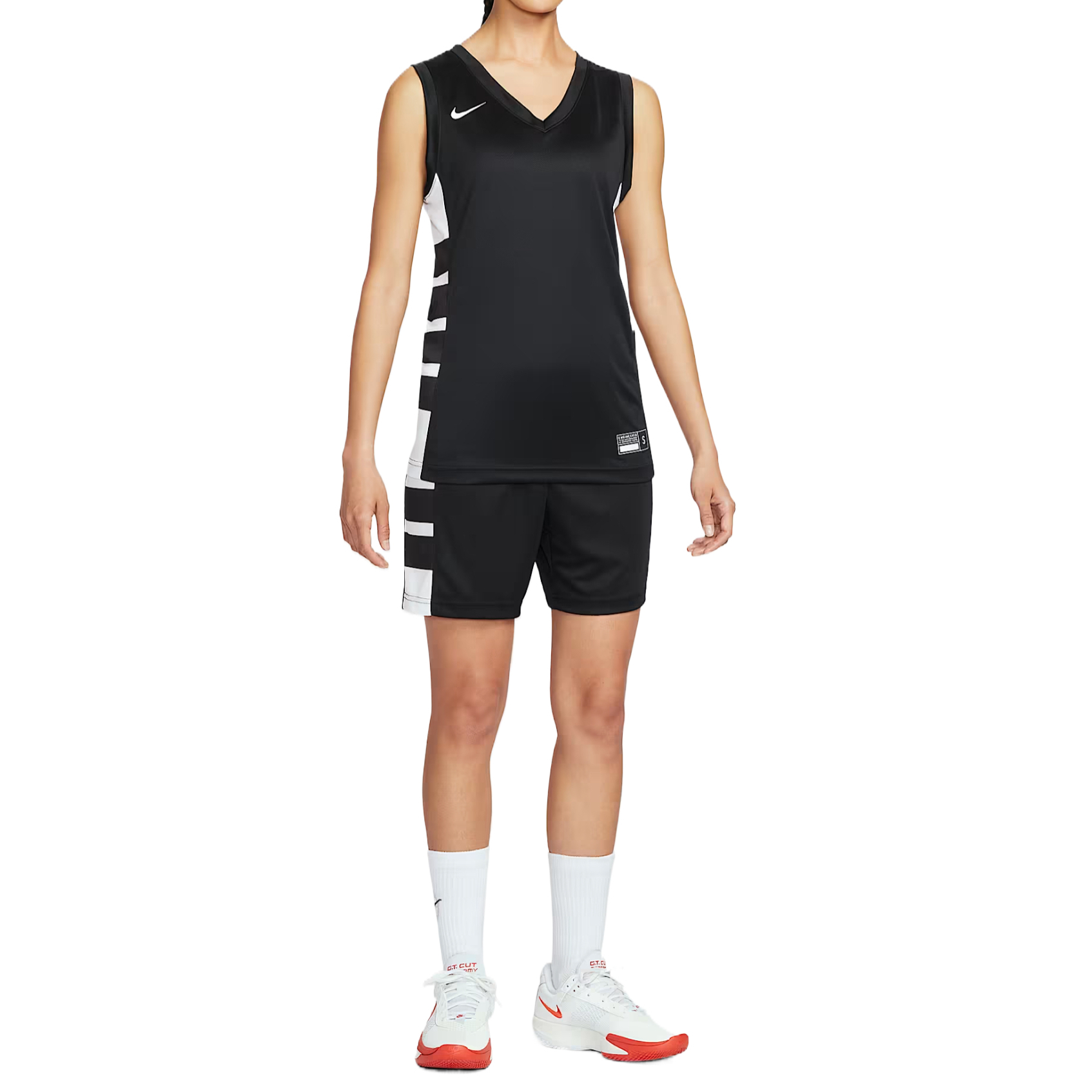 Nike Dri Fit Elite Power Basketball Jersey Women’s Team Black