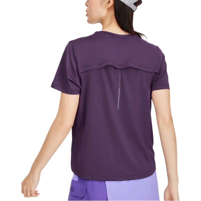 Skechers T Shirt Women’s Authentic Purple 03B4